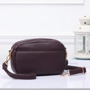 TG10281 Grace Front Pocket Double Zipper Crossbody Bag