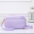 TG10281 Grace Front Pocket Double Zipper Crossbody Bag