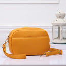 TG10281 Grace Front Pocket Double Zipper Crossbody Bag