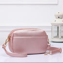 TG10281 Grace Front Pocket Double Zipper Crossbody Bag