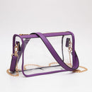 TG10614 Sophia Clear Gameday Crossbody Bag
