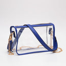 TG10614 Sophia Clear Gameday Crossbody Bag