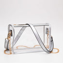 TG10614 Sophia Clear Gameday Crossbody Bag