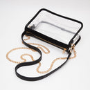 TG10614 Sophia Clear Gameday Crossbody Bag