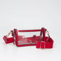 TG10837 Lindsay Clear Gameday Crossbody Bag