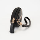 TG10875 Football Wristlet Coin Pouch with Tassel