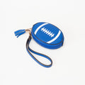 TG10875 Football Wristlet Coin Pouch with Tassel