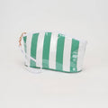 TG10907 Sylvia Stripe Glossy Makeup Bag with Wrist Strap