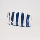 TG10907 Sylvia Stripe Glossy Makeup Bag with Wrist Strap