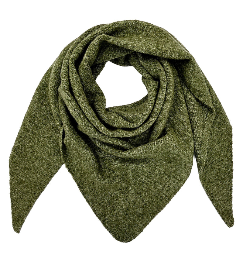 WCL520122 Solid Triangle Scarf/Shawl