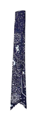 WLLS304 Bandana Skinny Scarf