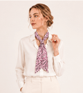 WLLS304 Bandana Skinny Scarf