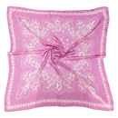 WLQS514 Bandana Print Square Scarf