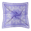 WLQS514 Bandana Print Square Scarf