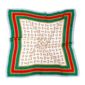 WLQS516 Border Print Square Scarf