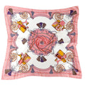 WLQS518 Wagon Print Square Scarf