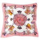 WLQS518 Wagon Print Square Scarf
