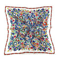 WLQS524 Paisley Print Square Scarf