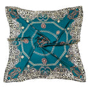 WLQS528 Chain Print Square Scarf