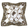 WLQS528 Chain Print Square Scarf