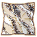 WLQS530 Chain Print Square Scarf