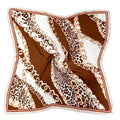 WLQS530 Chain Print Square Scarf