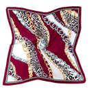 WLQS530 Chain Print Square Scarf