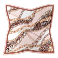 WLQS530 Chain Print Square Scarf