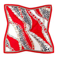 WLQS530 Chain Print Square Scarf