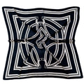 WLQS536 Horseshoe Print Square Scarf