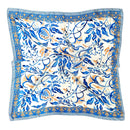 WLQS548 Seed Flower Print Square Scarf