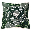 WLQS566 Giant Rose Print Square Scarf