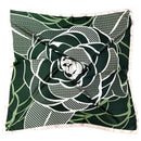 WLQS566 Giant Rose Print Square Scarf