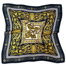 WLQS570 Royal Print Square Scarf