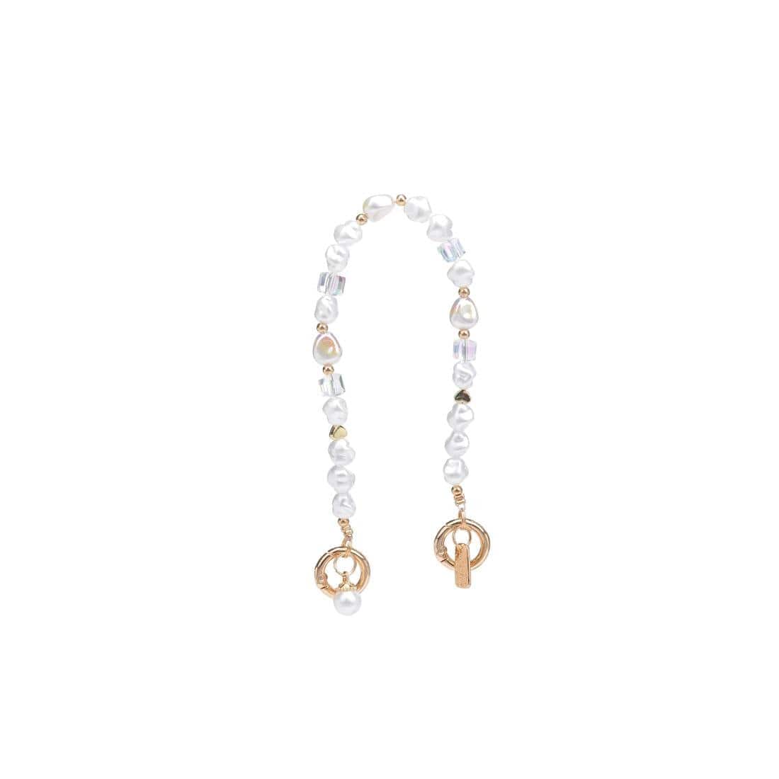 AC61031 Jasmin Beaded Bag Charm - MiMi Wholesale