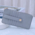 AD004 Saige Slim Cardholder Wallet - MiMi Wholesale