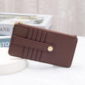 AD004 Saige Slim Cardholder Wallet - MiMi Wholesale