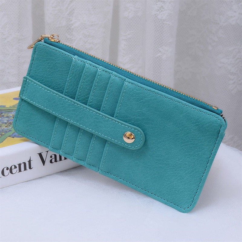 AD004 Saige Slim Cardholder Wallet - MiMi Wholesale