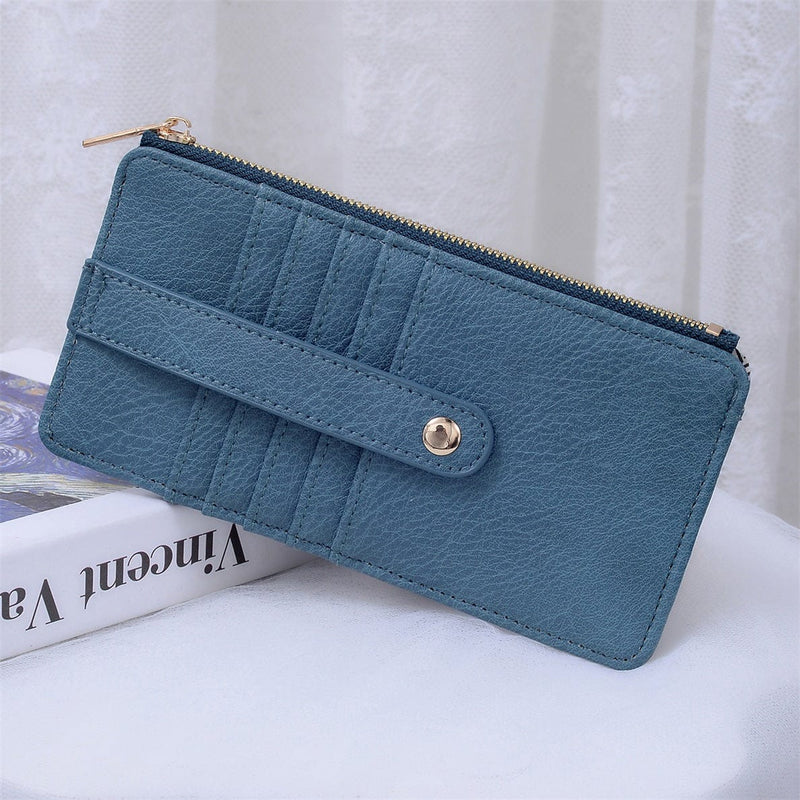 AD004 Saige Slim Cardholder Wallet - MiMi Wholesale