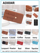 AD004 Saige Slim Cardholder Wallet - MiMi Wholesale
