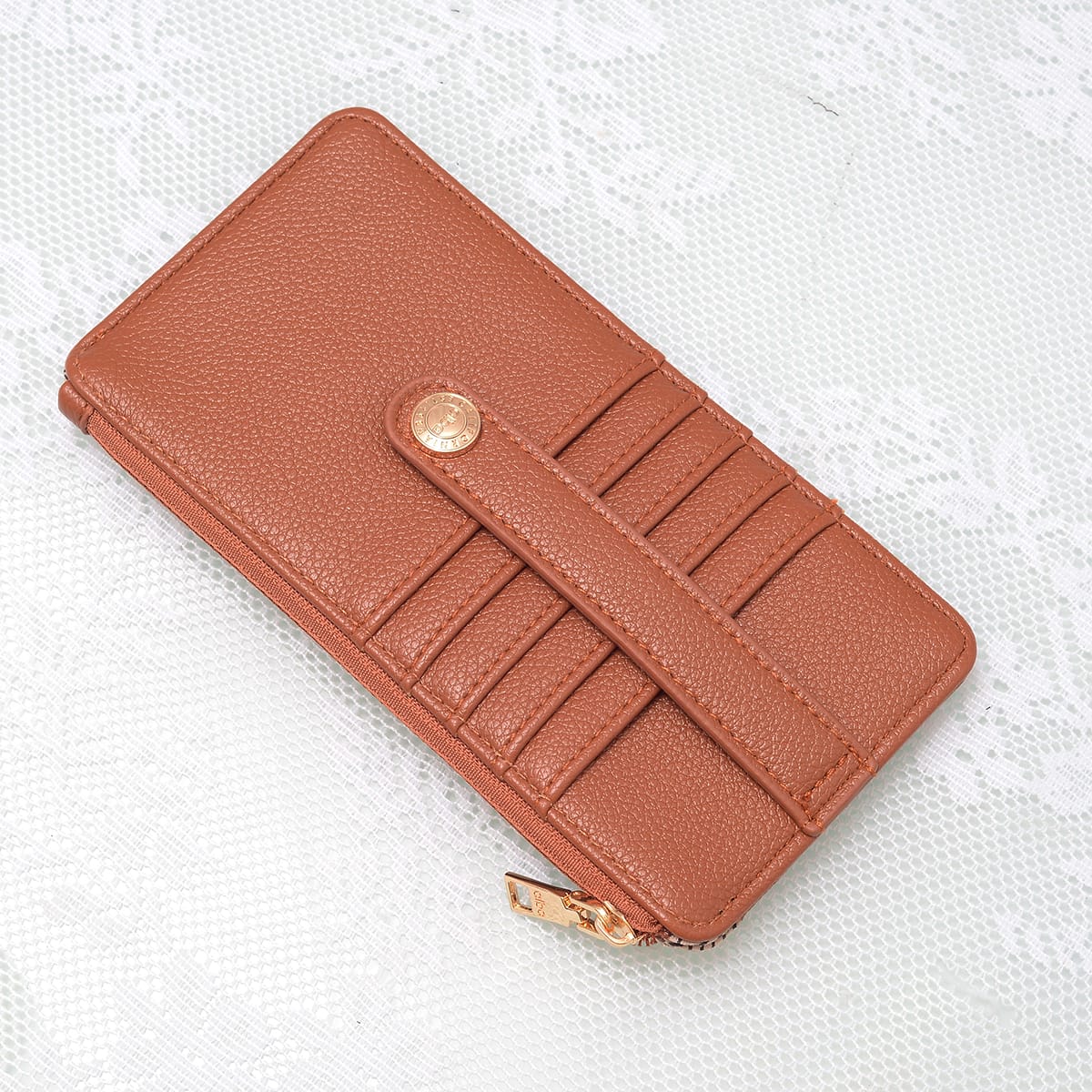 AD004 Saige Slim Cardholder Wallet - MiMi Wholesale