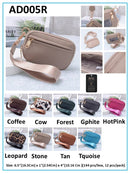 AD005 Zip Wallet With ID Window - MiMi Wholesale
