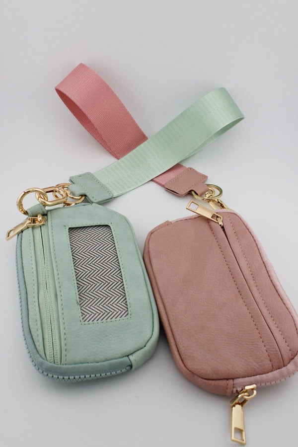 AD005 Zip Wallet With ID Window - MiMi Wholesale