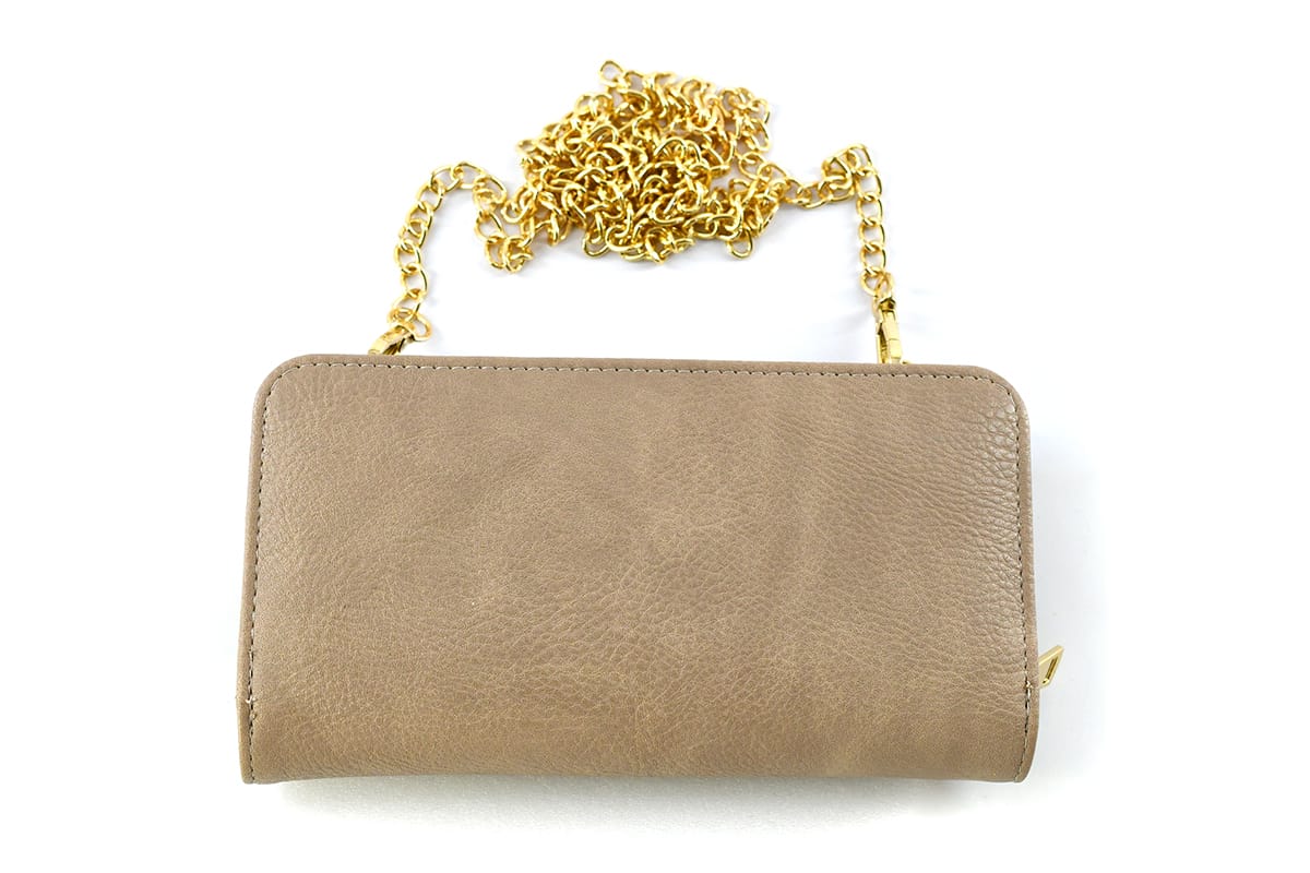 AD041 Turn Lock Crossbody Wallet - MiMi Wholesale