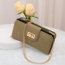AD041 Turn Lock Crossbody Wallet - MiMi Wholesale