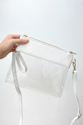 AD200T Game Day Clear Crossbody Bag/Clutch - MiMi Wholesale
