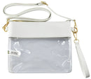 AD200T Game Day Clear Crossbody Bag/Clutch - MiMi Wholesale