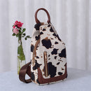 AD2766 Vegan Leather Fashion Sling Bag - MiMi Wholesale