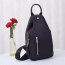 AD2766 Vegan Leather Fashion Sling Bag - MiMi Wholesale