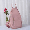 AD2766 Vegan Leather Fashion Sling Bag - MiMi Wholesale